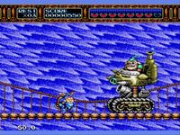 une photo d'Ã©cran de Rocket Knight Adventures sur Sega Megadrive